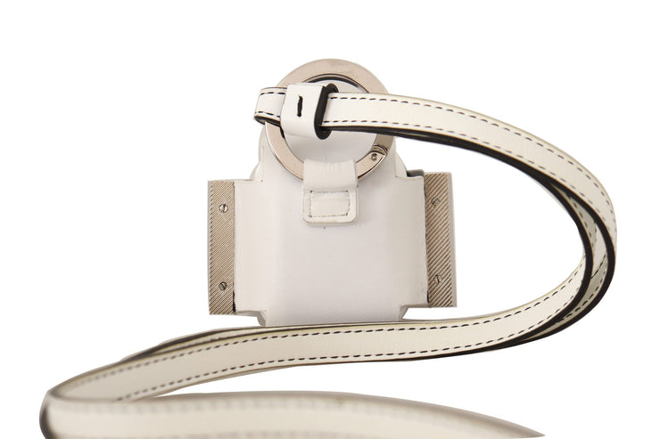 Dolce & Gabbana Chic Leather Airpods Case in Monochrome