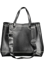 BYBLOS Black Polyethylene Women Handbag