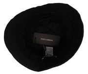 Dolce & Gabbana Elegant Black Bucket Cap