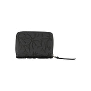 Desigual Chic Black Wallet with Elegant Detailing