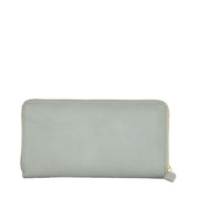 Cavalli Class Gray Calfskin Women Wallet