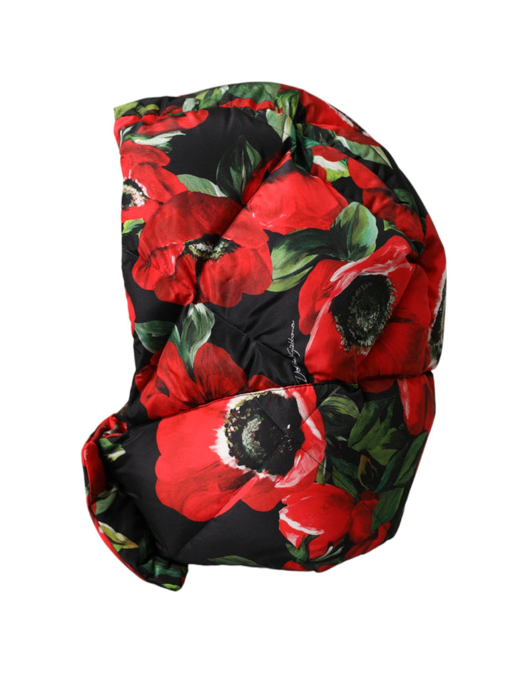 Dolce & Gabbana Multicolor Anemone Whole Head Wrap Hat