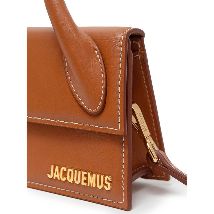 Jacquemus Brown Leather Handbag