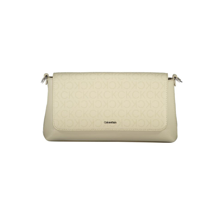 Calvin Klein Beige Polyester Handbag