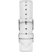 Guess White Leather Watch