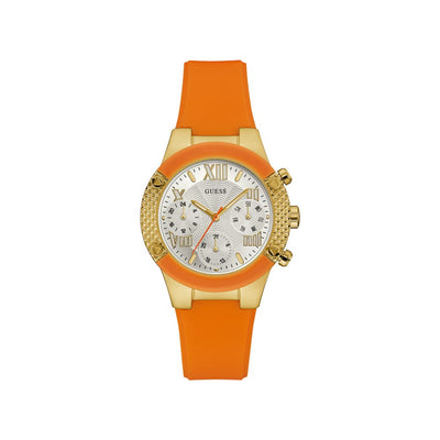 Guess Orange Silicone Watch