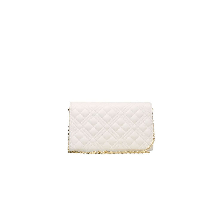 Love Moschino White Polyethylene Women Crossbody Bag