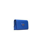 Love Moschino Blue Polyethylene Women Crossbody Bag