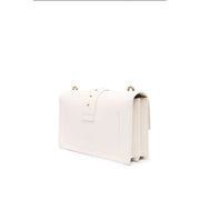 PINKO White Leather Handbag