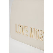 Love Moschino Beige Polyethylene Handbag