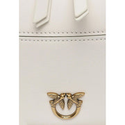 PINKO White Leather Handbag