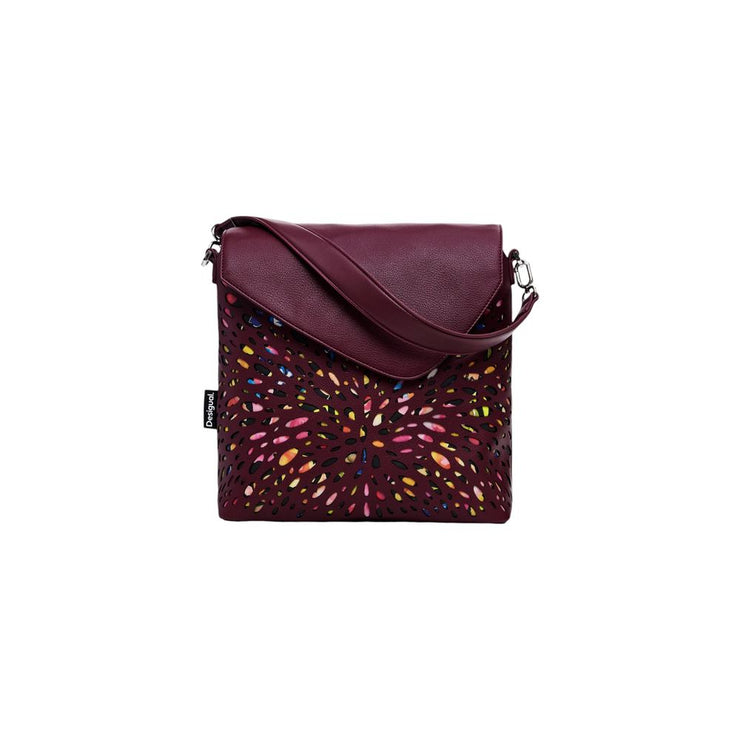 Desigual Bordeaux Polyethylene Backpack