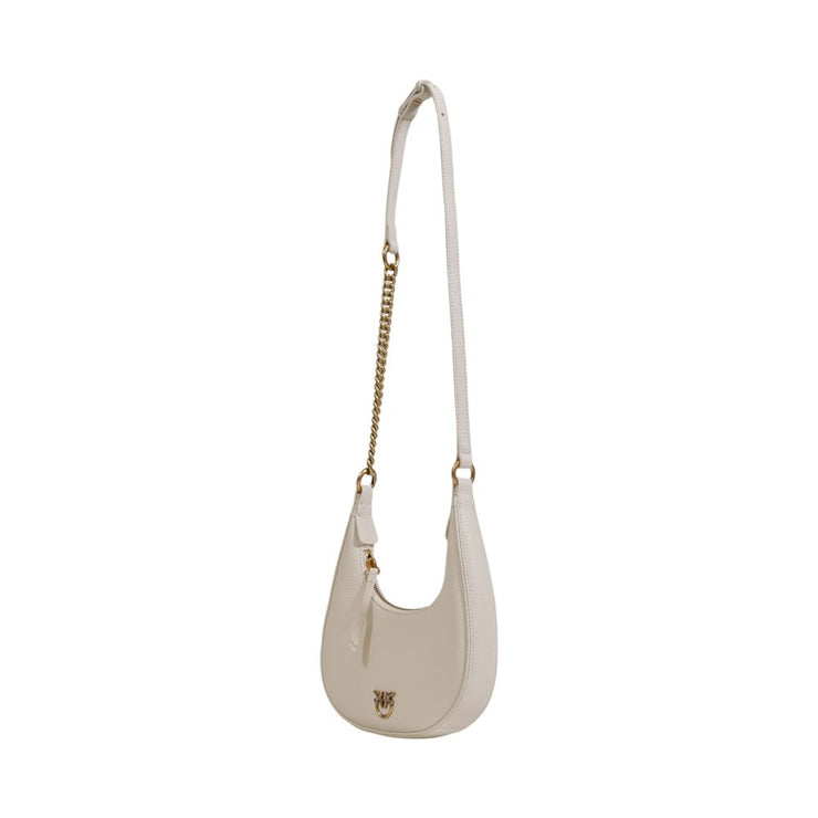 PINKO White Leather Handbag