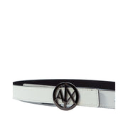 Armani Exchange Black Polyester Belt