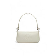 Calvin Klein Jeans Beige Polyethylene Handbag