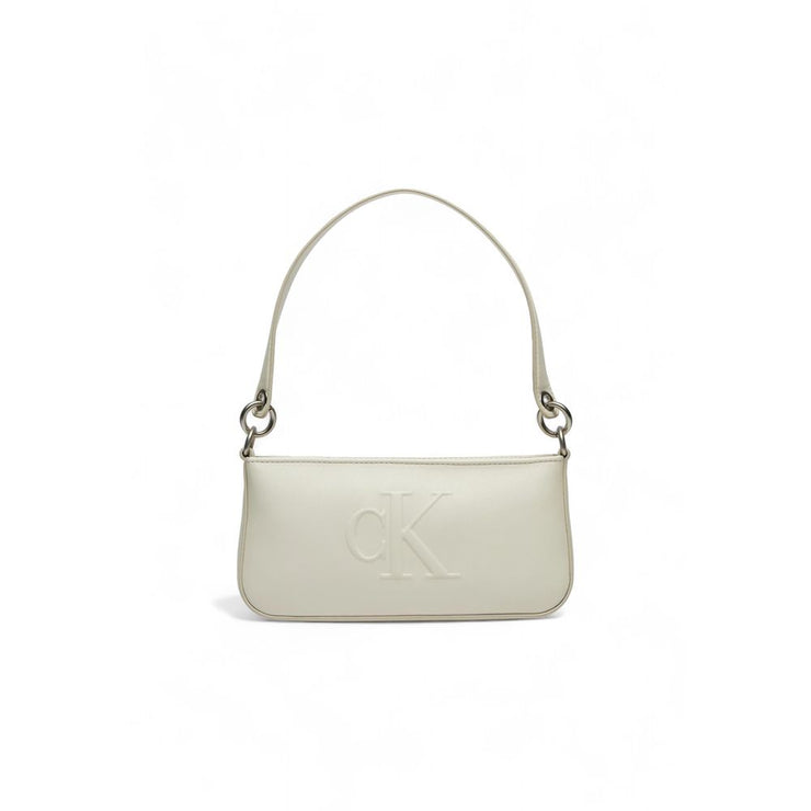 Calvin Klein Jeans Beige Polyethylene Handbag