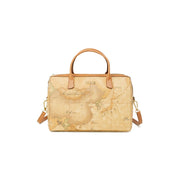 Alviero Martini Prima Classe Beige Leather Handbag