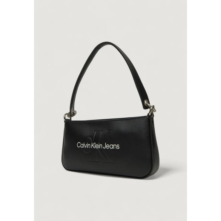 Calvin Klein Jeans Black Polyethylene Handbag