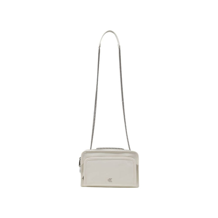 Calvin Klein White Recycled Polyester Handbag