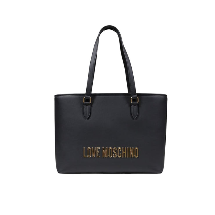 Love Moschino Bicolor Polyethylene Handbag