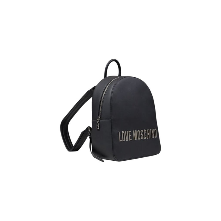 Love Moschino Gray Polyethylene Backpack