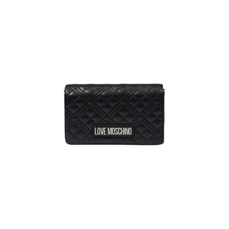 Love Moschino Gray Polyethylene Handbag