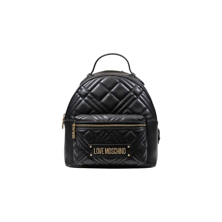 Love Moschino Black Polyethylene Backpack