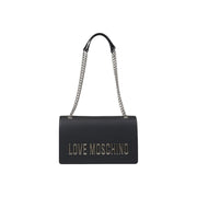 Love Moschino Gray Polyethylene Handbag