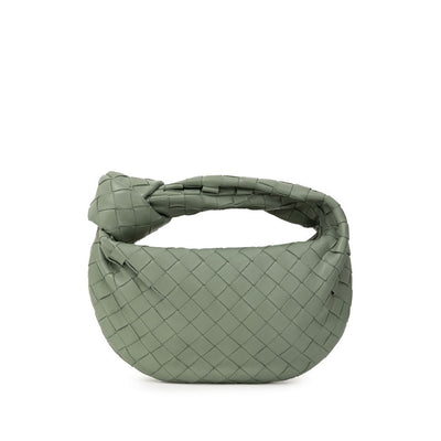 Bottega Veneta Gray Leather Handbag