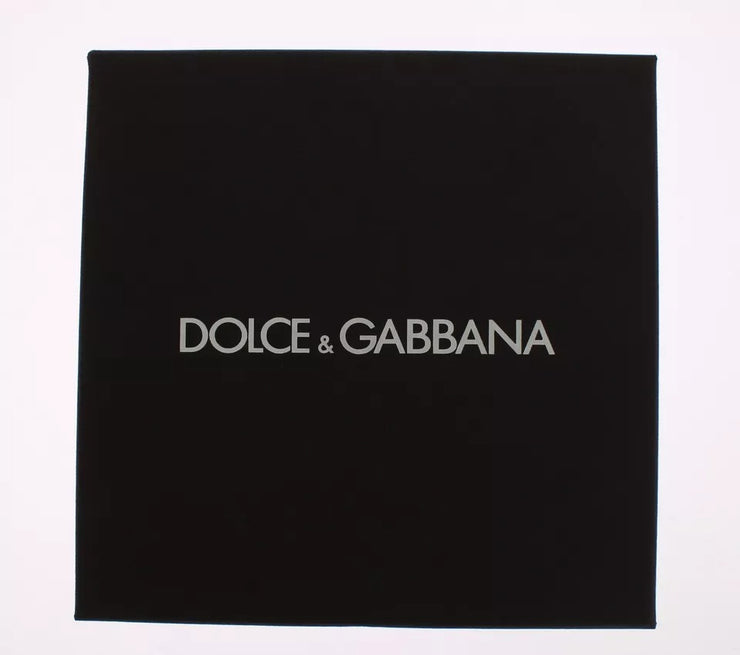 Dolce & Gabbana Green Leather Mouse Pad