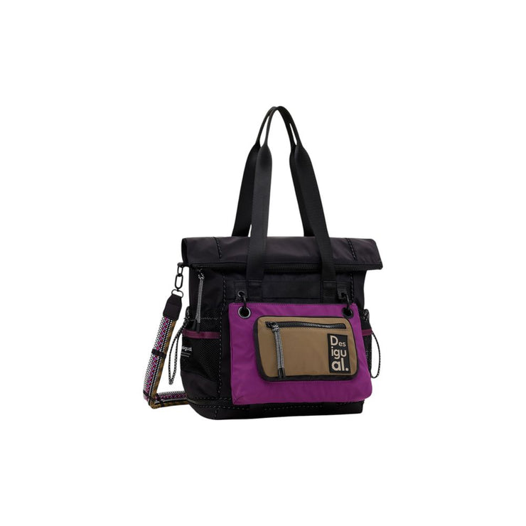 Desigual Black Polyamide Backpack