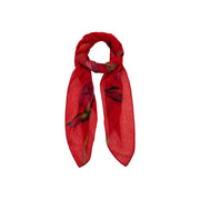 Desigual Orange Polyester Scarf