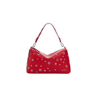 Desigual Red Polyethylene Handbag