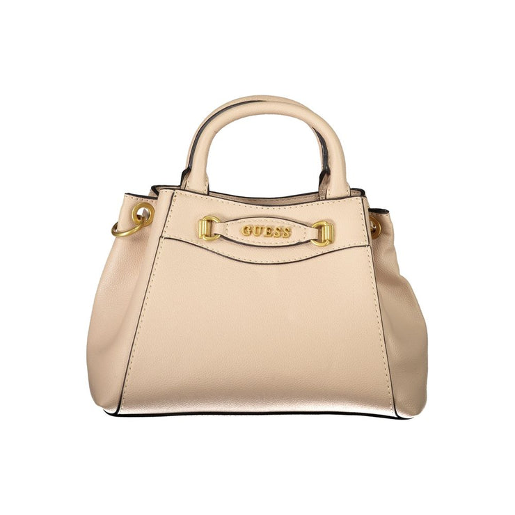 Guess Jeans Beige Polyethylene Women Handbag