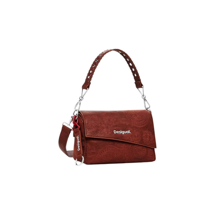 Desigual Brown Polyethylene Handbag