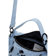 Desigual Light Blue Cotton Handbag