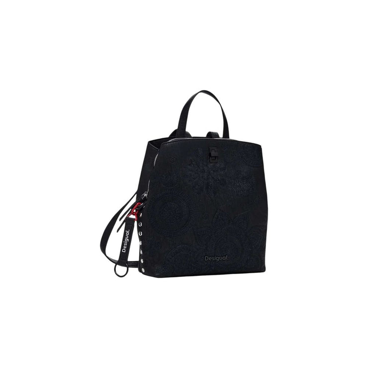 Desigual Black Polyethylene Backpack