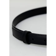 PINKO Black Leather Belt