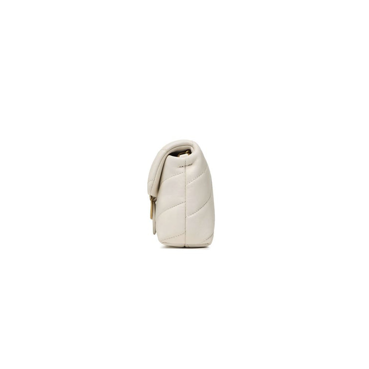 PINKO White Leather Handbag