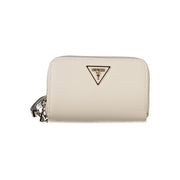 Guess Jeans Beige Polyethylene Women Wallet