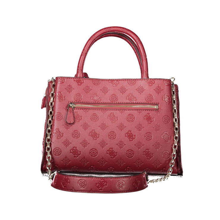 Guess Jeans Red Polyethylene Women Handbag