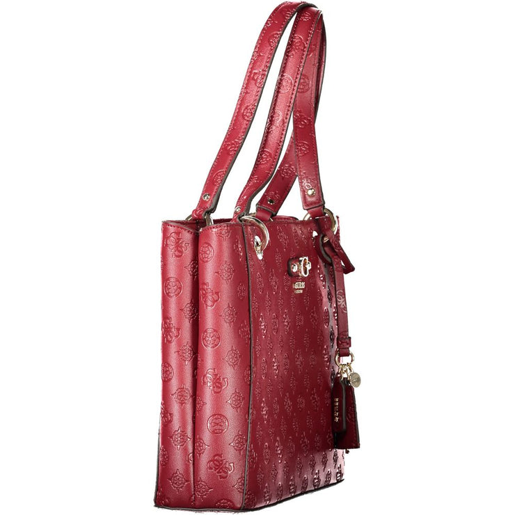 Guess Jeans Red Polyethylene Women Handbag