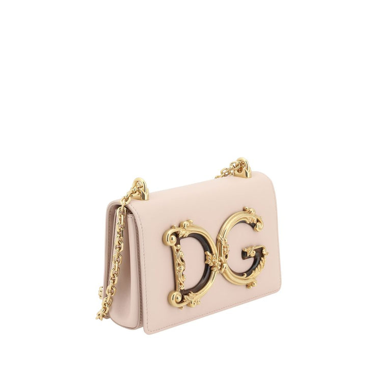 Dolce & Gabbana Maxi Logo Shoulder Bag