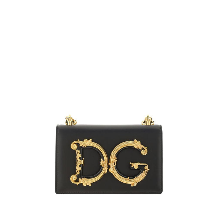 Dolce & Gabbana Maxi Logo Shoulder Bag