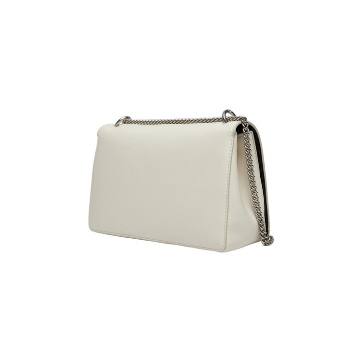 Calvin Klein Cream Polyethylene Handbag