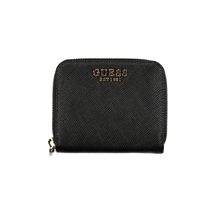 Guess Jeans Black Polyethylene Wallet