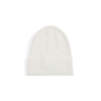 Calvin Klein White Organic Cotton Hat