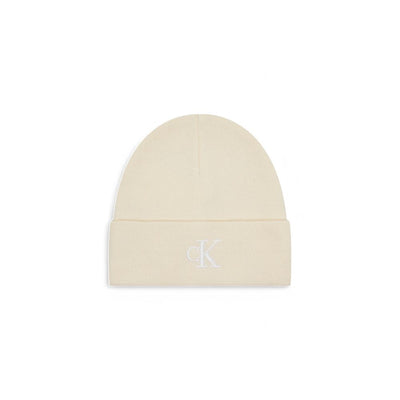 Calvin Klein Cream Polyester Polyester Hat