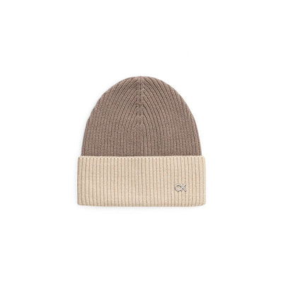 Calvin Klein Beige Wool Hat