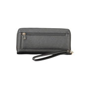 Guess Jeans Black Polyethylene Women Wallet